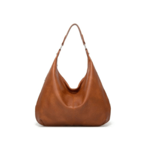 Brown Hobo Leather Shoulder Bag
